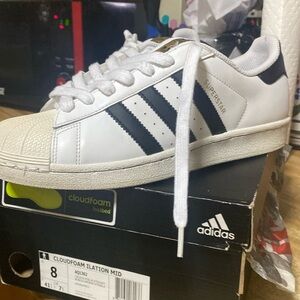 Adidas worn black and white still  great condition